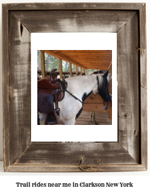 trail rides near me in Clarkson, New York